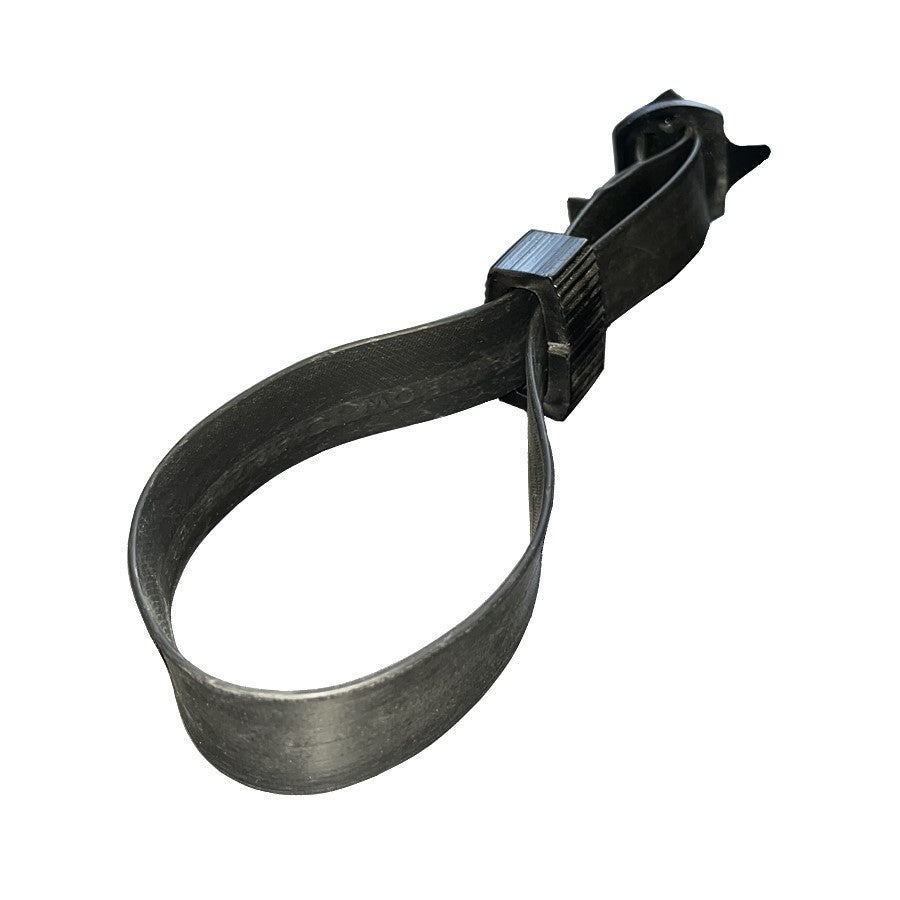 Tree tie with buckle